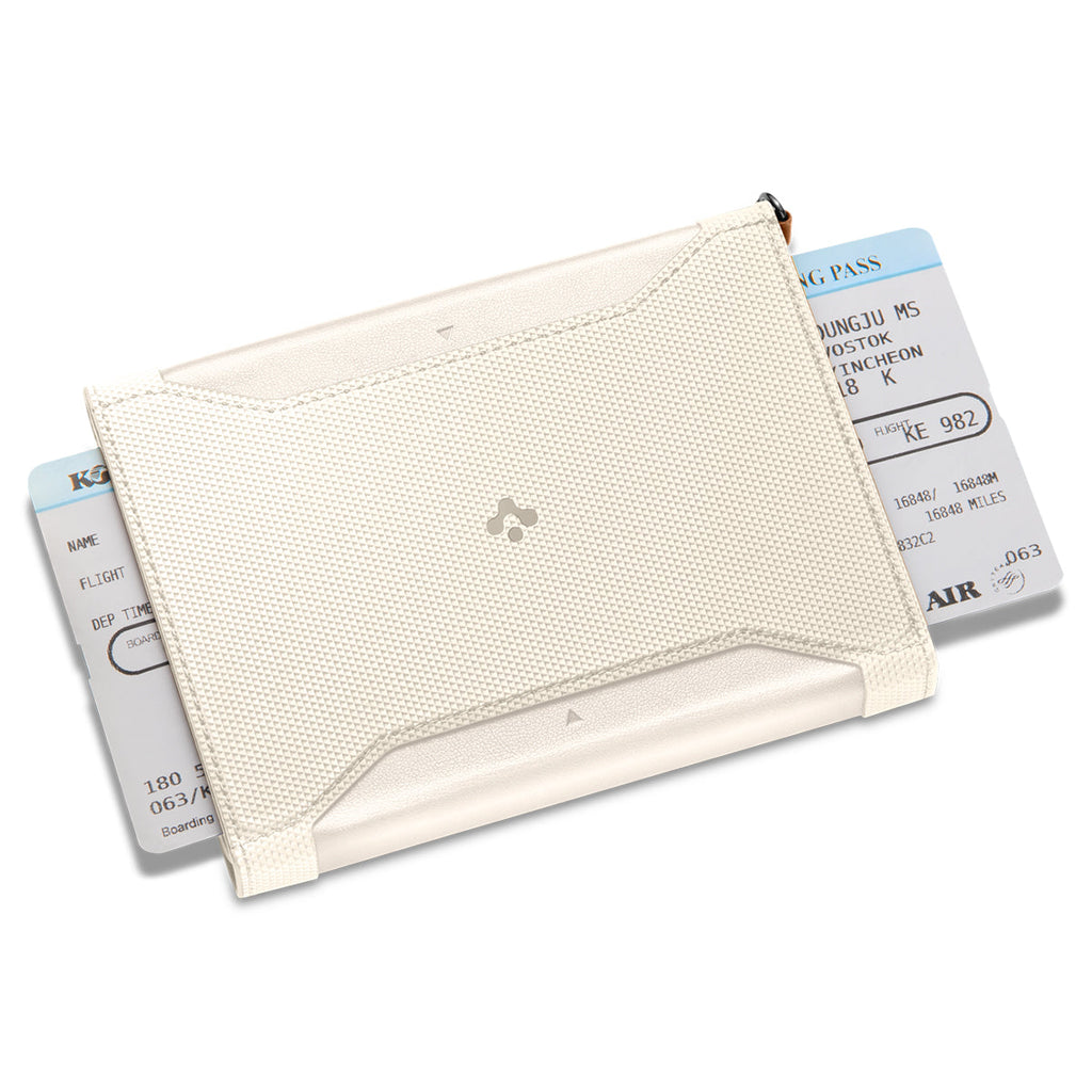 Spigen Passport Holder Case – RFID Blocking Travel Wallet with Card Slots & SIM Storage