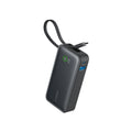 Anker Nano 10K mAh 30W Power Bank W/ Built-In USB-C Cable - Black